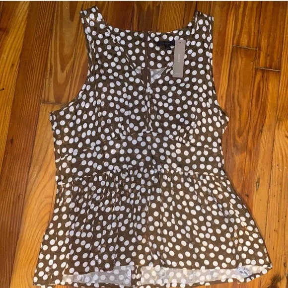 NWOT J. Crew Peplum Blouse - Picture 4 of 4